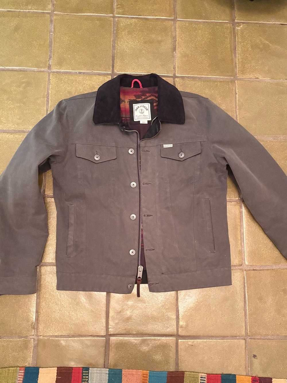Iron and Resin Scout Jacket size Small